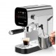 Rohnson Μηχανή Espresso 1360W Πίεσης 20bar Ασημί R-98100